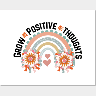 Grow Positive Thoughts , Mental Health , Growth Mindset , Mental Health Matters , Positive Affirmation , Self Love Posters and Art